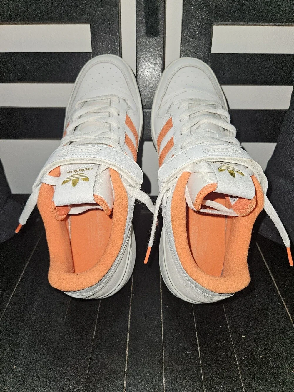 Adidas Forum Low 'White True Orange' (2021) - Sz 11M/12W (GY2647)